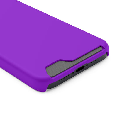 Electric Purple iPhone Case (Card) Phone Case