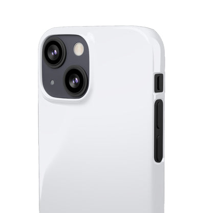 Ghost White iPhone Case (Slim) Phone Case