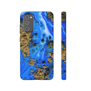 Blue River Ink Art Android Case (Protective) Samsung S20 FE Matte Phone Case