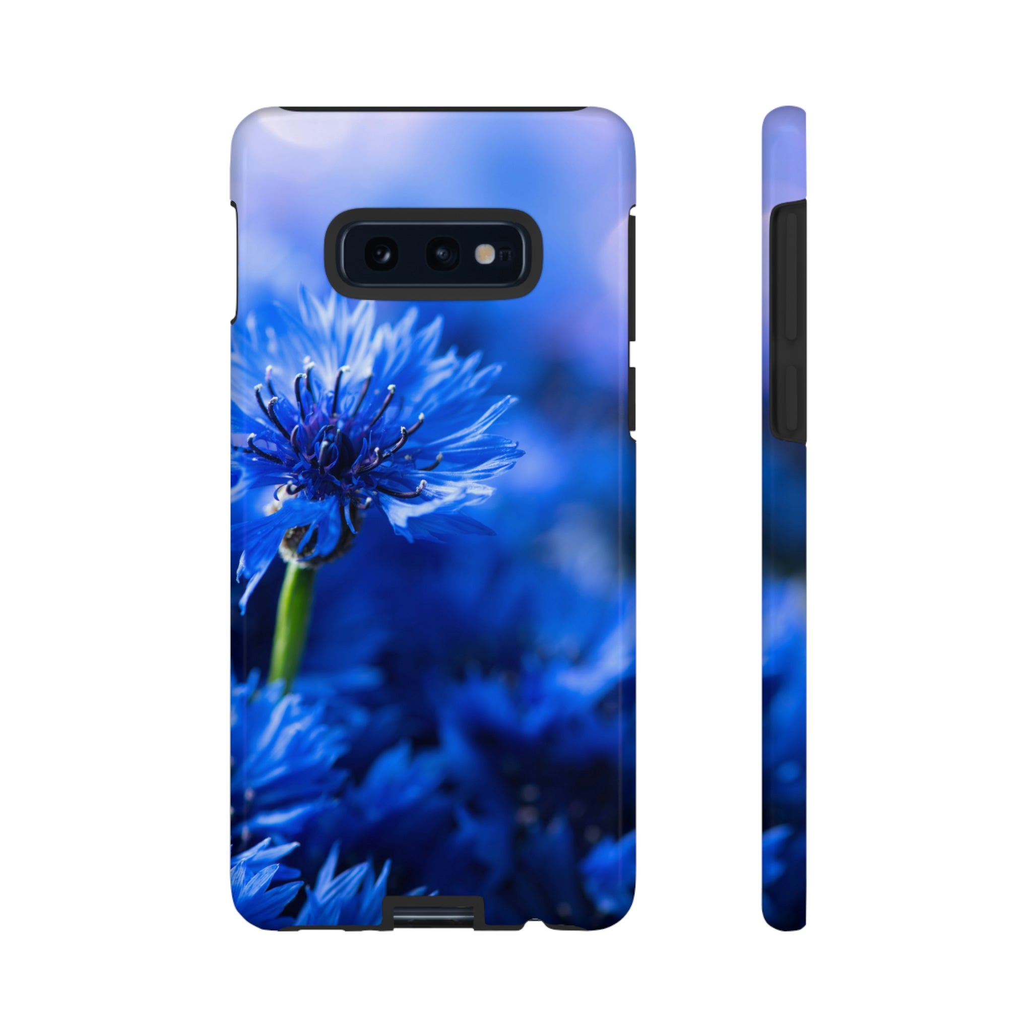 Cornflower Blue Android Case (Protective) Samsung Galaxy S10E Glossy Phone Case