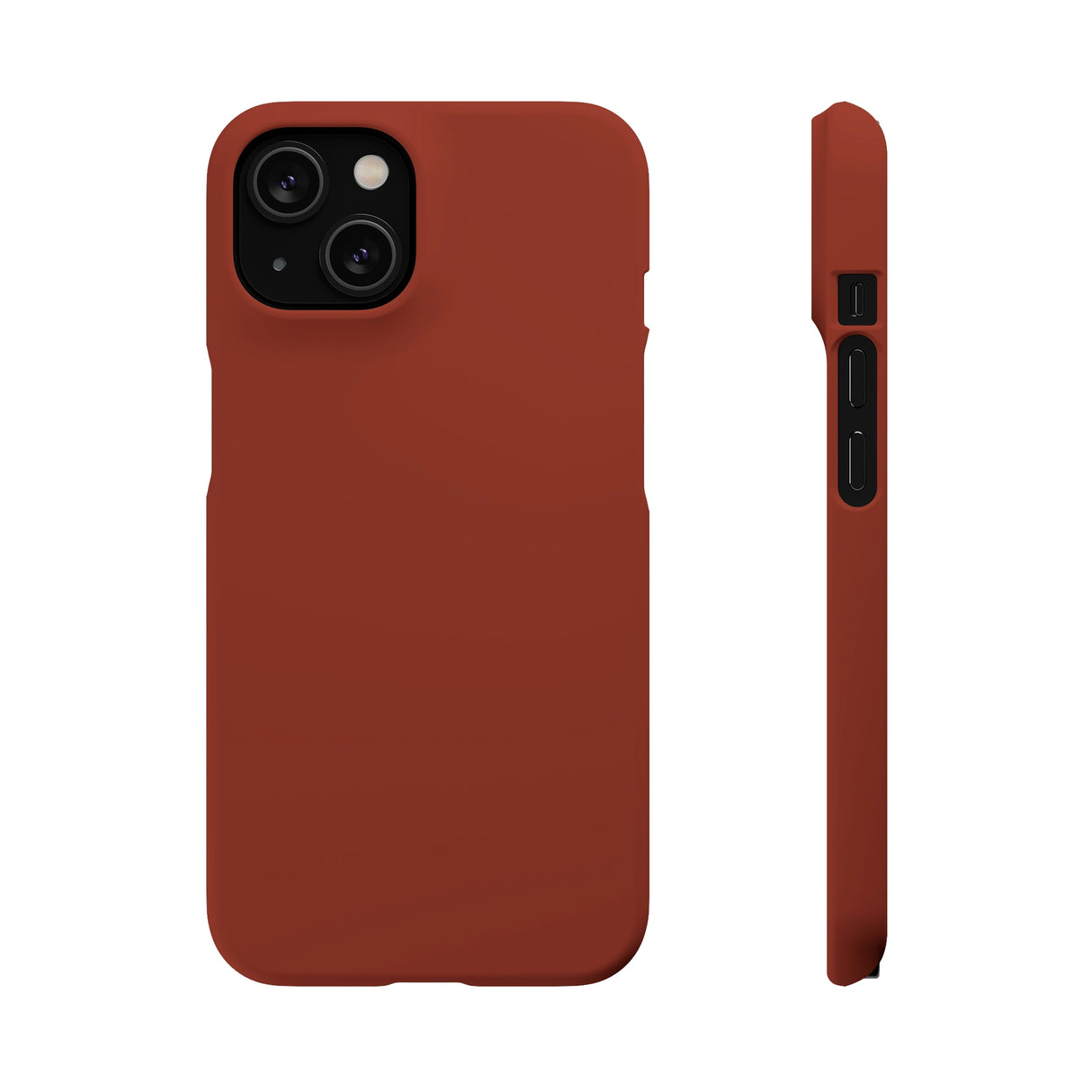 Burnt Umber iPhone Case (Slim) iPhone 14 Matte Phone Case