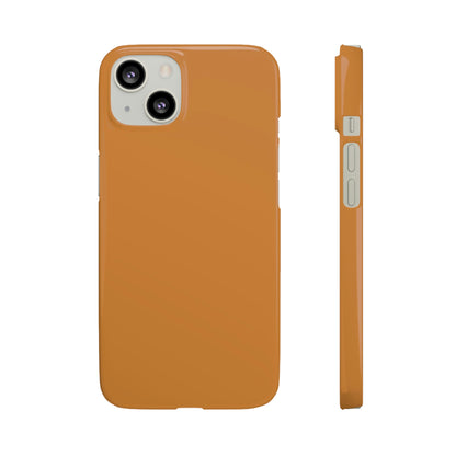 Bronze iPhone Case (Slim) iPhone 13 Glossy Phone Case