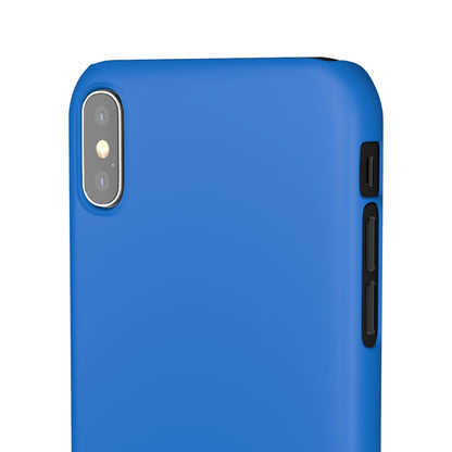 Bright Navy Blue iPhone Case (Slim) Phone Case