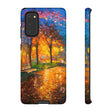 Oil painting - Autumn Landscape Samsung Case (Protective) Samsung Galaxy S20 Glossy Phone Case