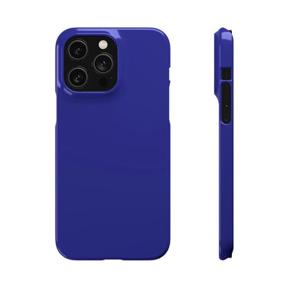 Cosmic Cobalt Blue iPhone Case (Slim) iPhone 14 Pro Max Glossy Phone Case