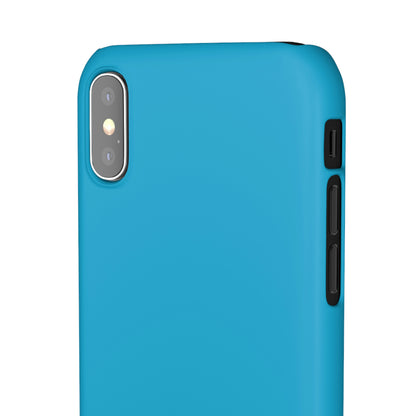 Bright Cerulean iPhone Case (Slim) Phone Case