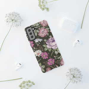 Purple Rose Vintage Flower Samsung Case (Protective) Phone Case