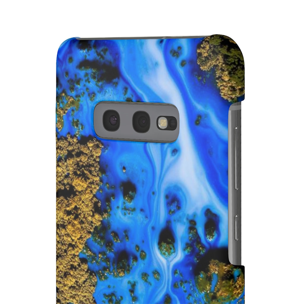 Blue River Ink Art Android Case (Slim) Phone Case