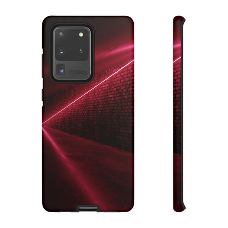 Red Sci Fi Android Case (Protective) Samsung Galaxy S20 Ultra Matte Phone Case