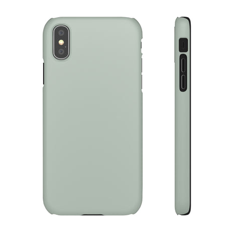 Ash Grey iPhone Case (Slim) iPhone XS Matte Phone Case