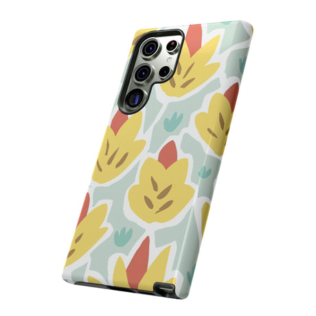 Summer Yellow Happy Flower Samsung Case (Protective) Phone Case