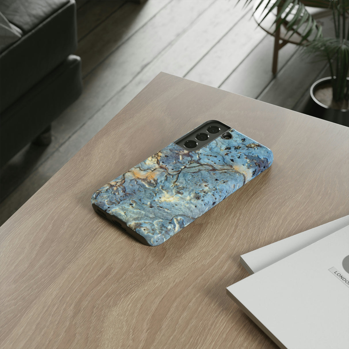 Blue Rock Android Case (Protective) Phone Case