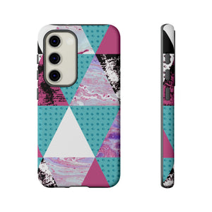 Grunge Triangles Android Case (Protective) Samsung Galaxy S23 Matte Phone Case