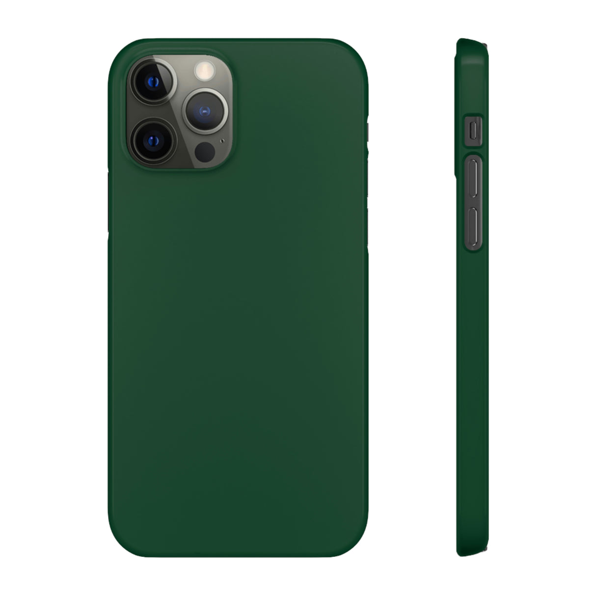 British Racing Green iPhone Case (Slim) iPhone 12 Pro Glossy Phone Case