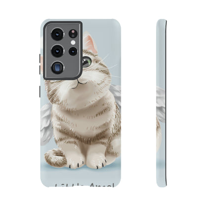 Cute Angel Cat Android Case (Protective) Samsung Galaxy S21 Ultra Matte Phone Case