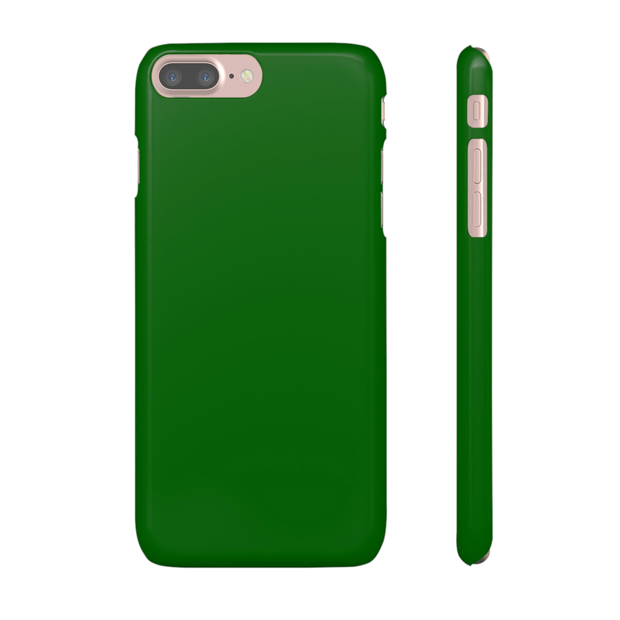 Dark Green iPhone Case (Slim) iPhone 7 Plus Glossy Phone Case