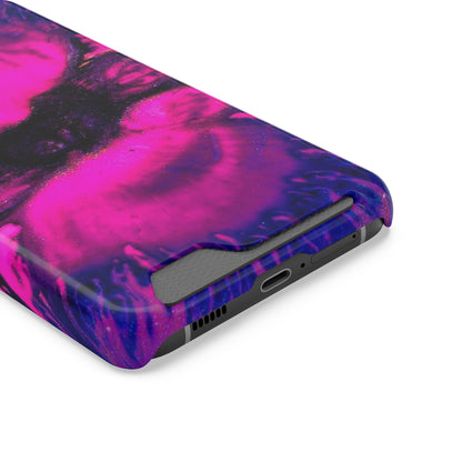 Deep Pink Ink Art Android Case (Card) Phone Case