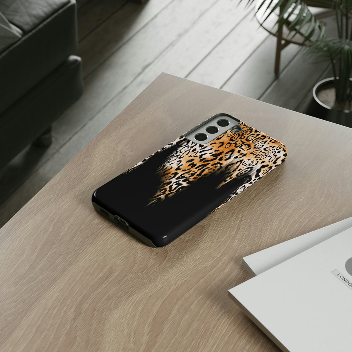 Leopard Print Android Case (Protective) Phone Case