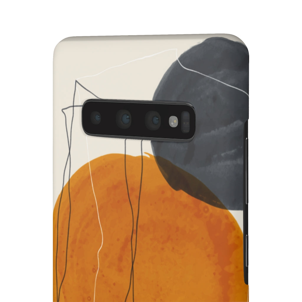 Minimalist line art Samsung Case (Slim) Phone Case