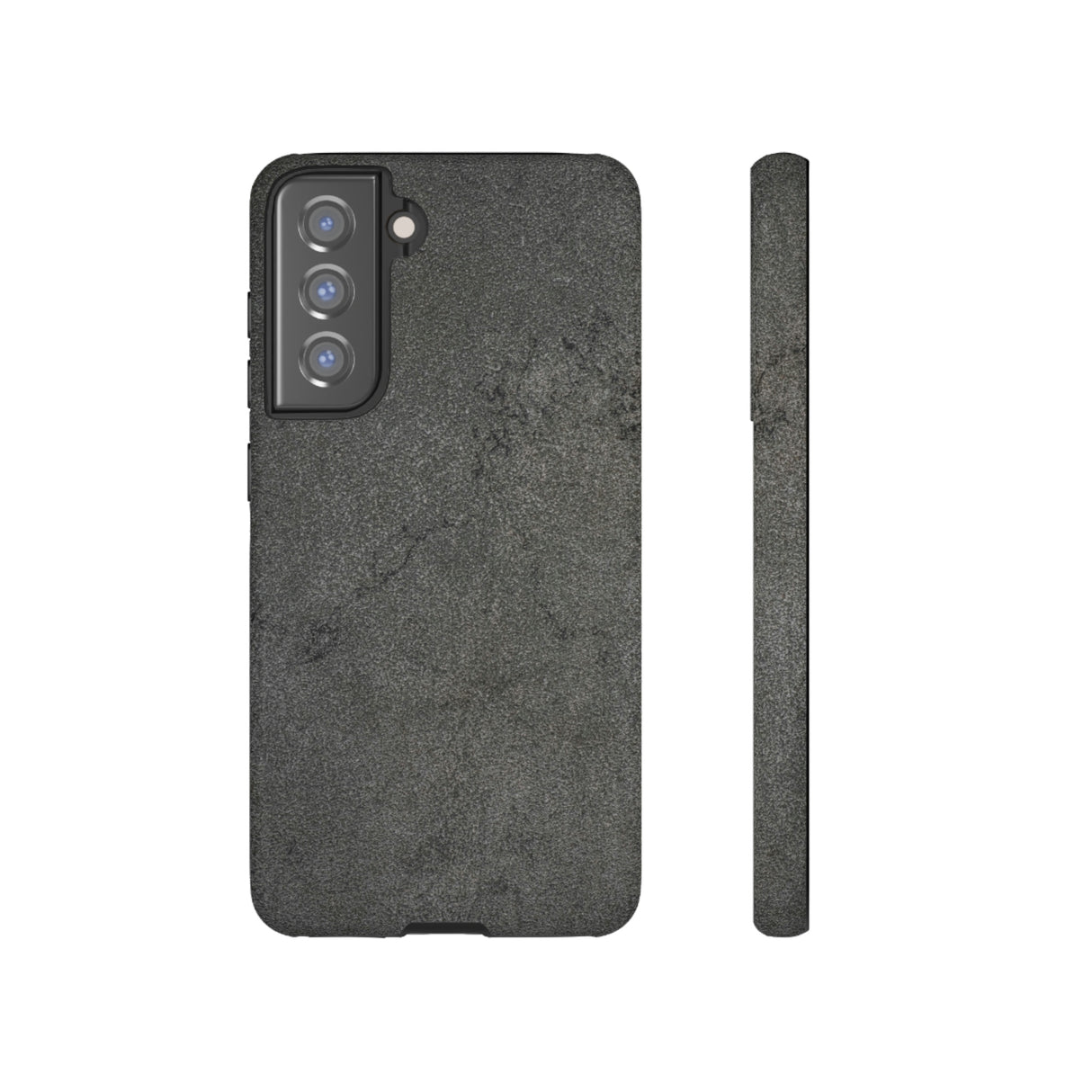 Steel Grey Granite Android Case (Protective) Samsung Galaxy S21 FE Matte Phone Case