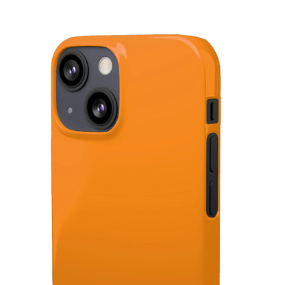 Dark Orange iPhone Case (Slim) Phone Case