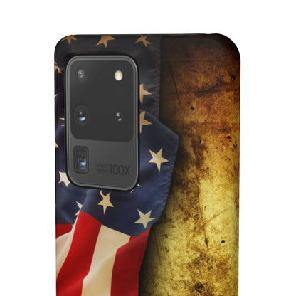 Close up of American flag Samsung/iPhone (Slim) Samsung Galaxy S20 Ultra Matte Phone Case