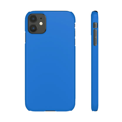 Bright Navy Blue iPhone Case (Slim) iPhone 11 Glossy Phone Case