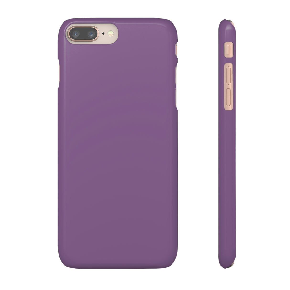 French Lilac iPhone Case (Slim) iPhone 8 Plus Glossy Phone Case