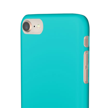 Dark Turquoise iPhone Case (Slim) Phone Case