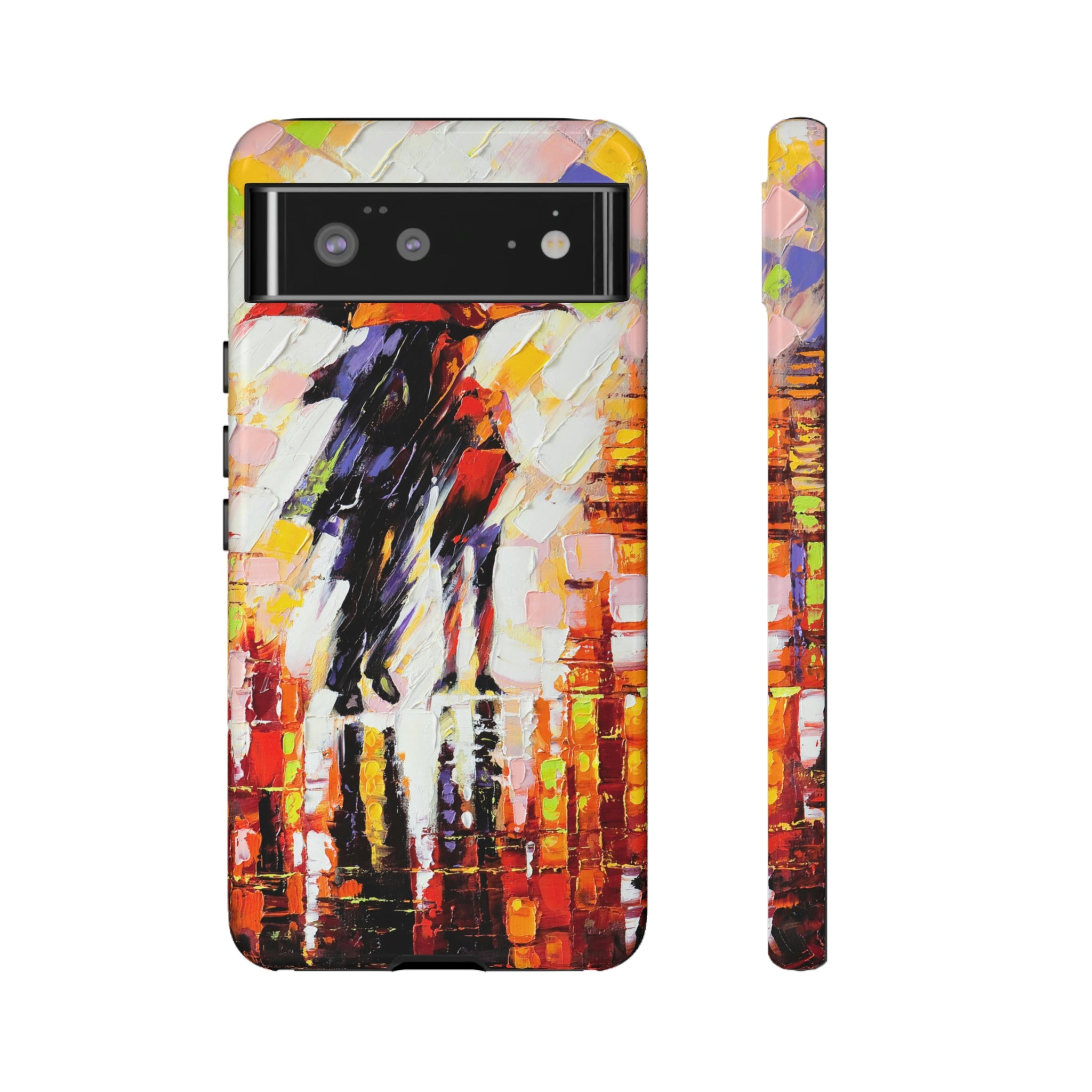 Rain Umbrella Android Case (Protective) Google Pixel 6 Glossy Phone Case