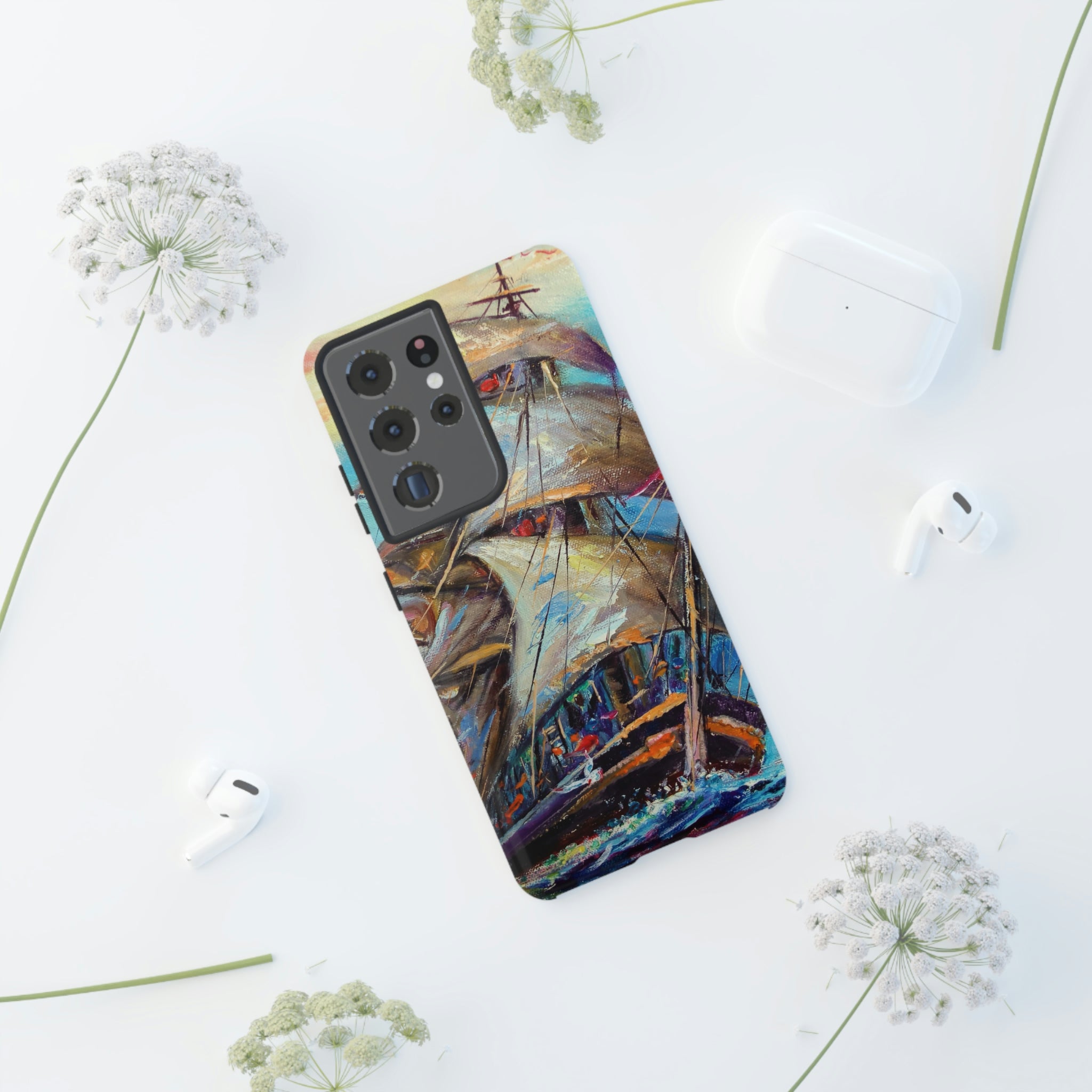 Sailboat Painting Android Case (Protective) Phone Case