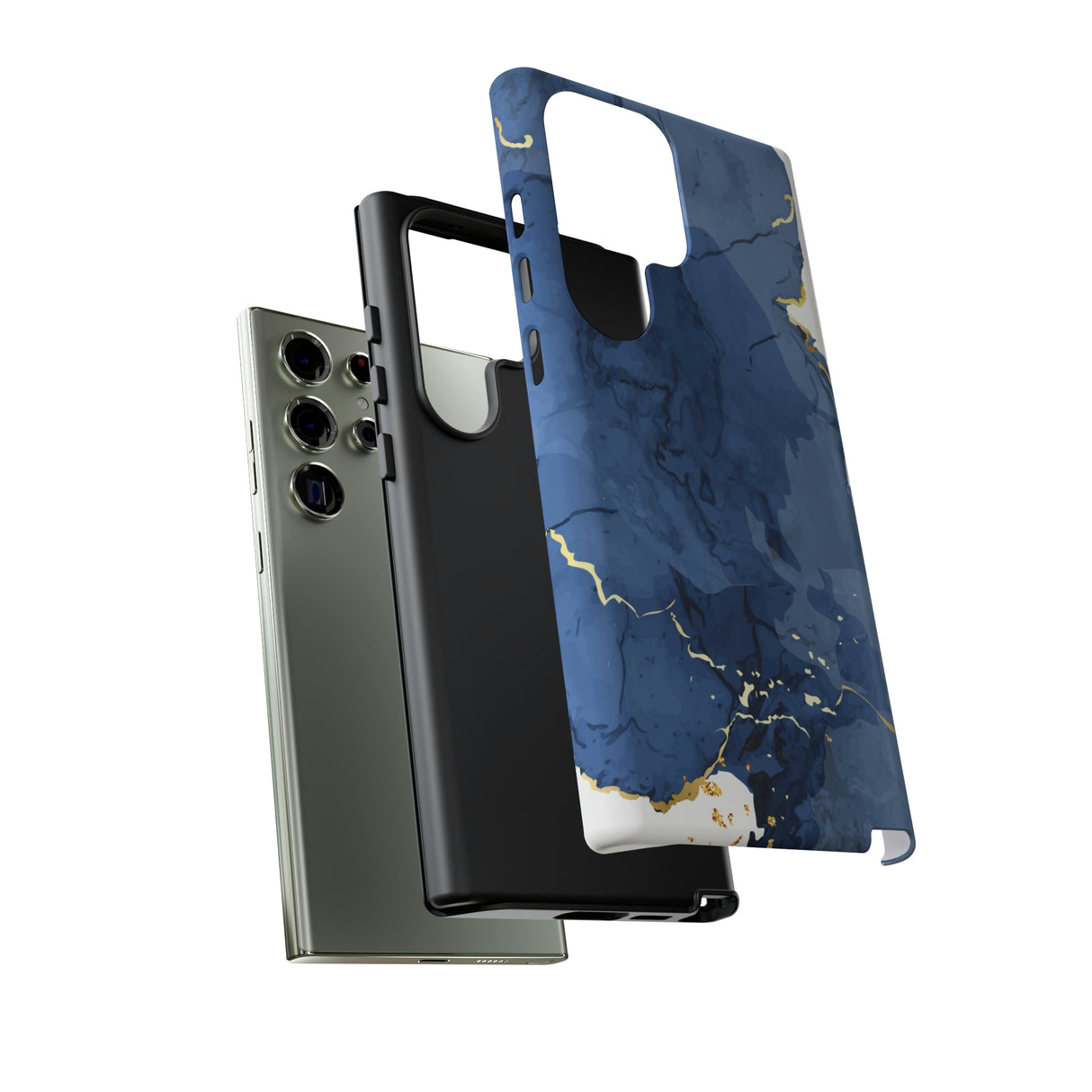 Classic Blue Watercolor Android Case (Protective) Phone Case