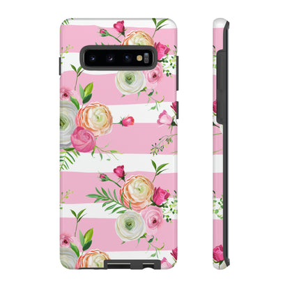 Pink Roses Android Case (Protective) Samsung Galaxy S10 Plus Glossy Phone Case