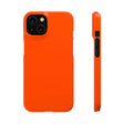 International Orange iPhone Case (Slim) iPhone 14 Glossy Phone Case