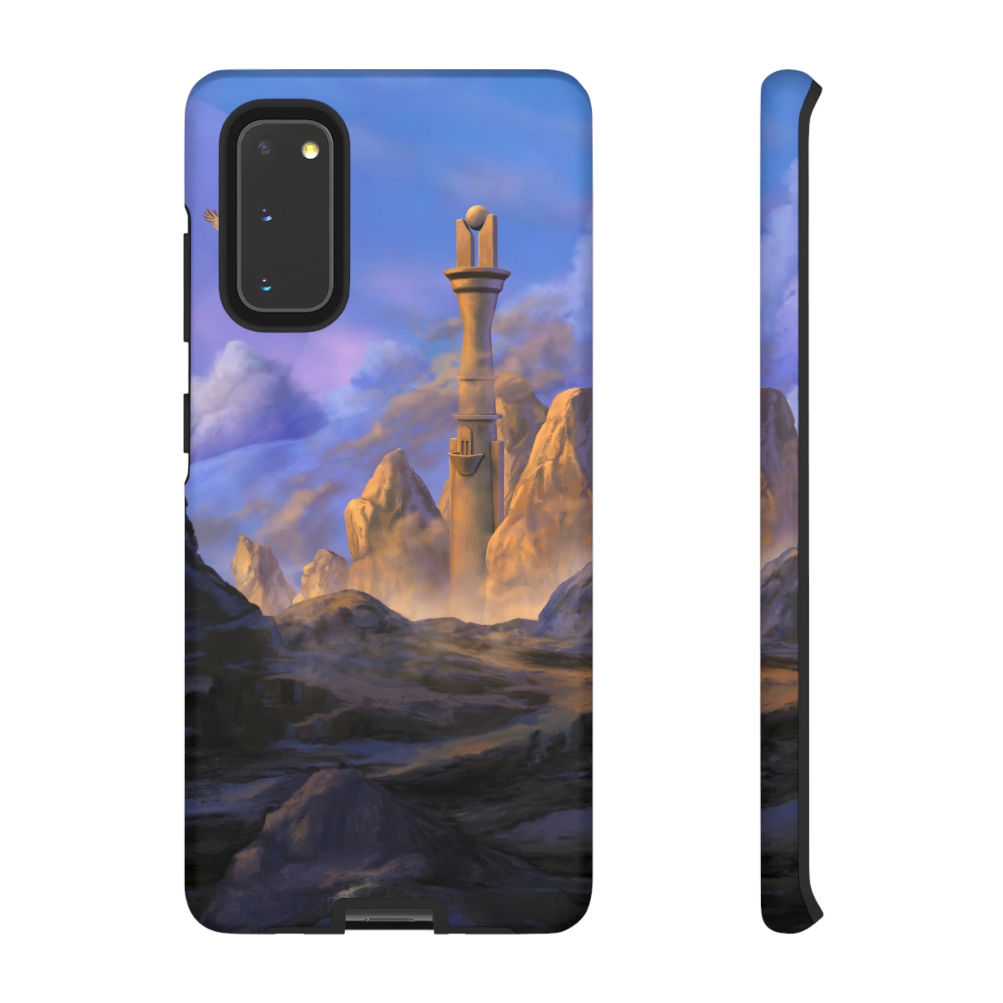 Mysterious Tower Android Case (Protective) Samsung Galaxy S20 Matte Phone Case