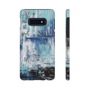 Blue Acrylic Android Case (Protective) Samsung Galaxy S10E Glossy Phone Case