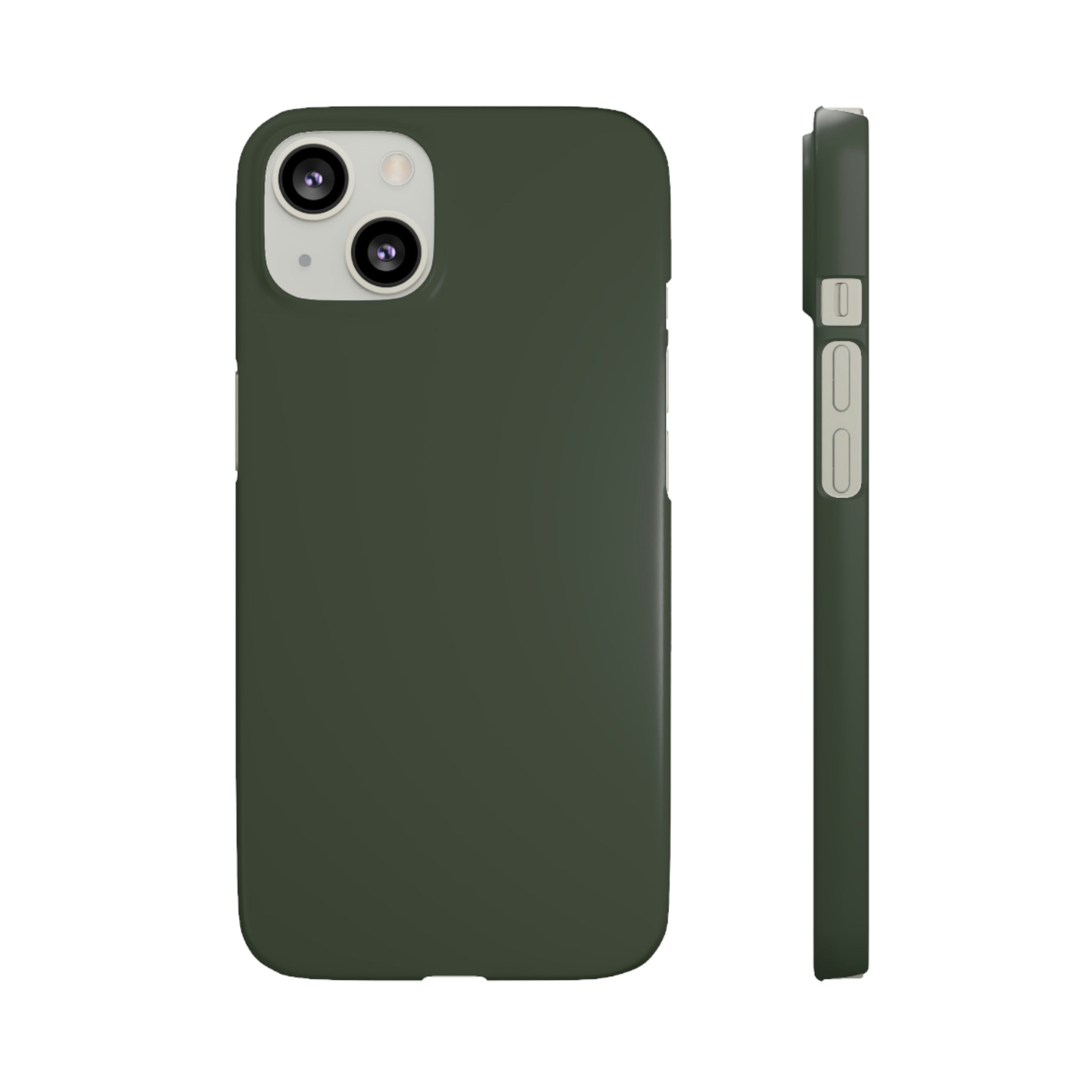 Kombu Green iPhone Case (Slim) iPhone 13 Matte Phone Case