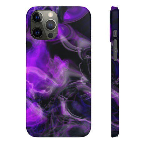 Purple Marble iPhone Case (Slim) iPhone 12 Pro Max Matte Phone Case