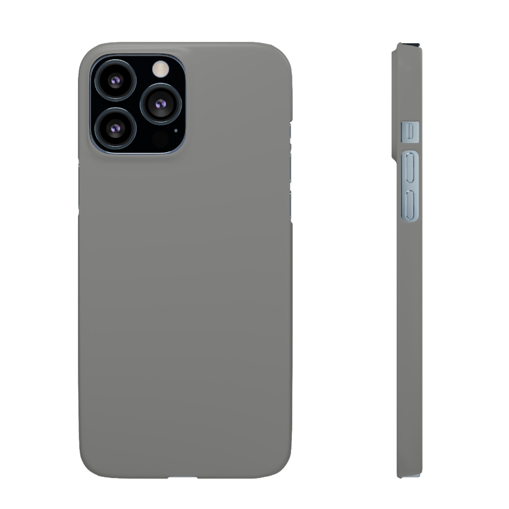 Battleship Gray iPhone Case (Slim) iPhone 13 Pro Max Matte Phone Case