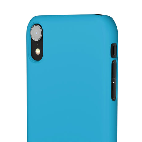 Bright Cerulean iPhone Case (Slim) Phone Case