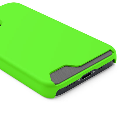 Bright Green iPhone Case (Card) Phone Case