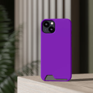 Electric Purple iPhone Case (Card) Phone Case