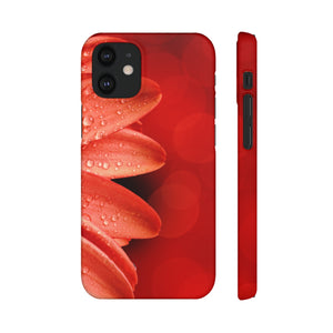 Red Spring Flower Samsung/iPhone (Slim) Phone Case