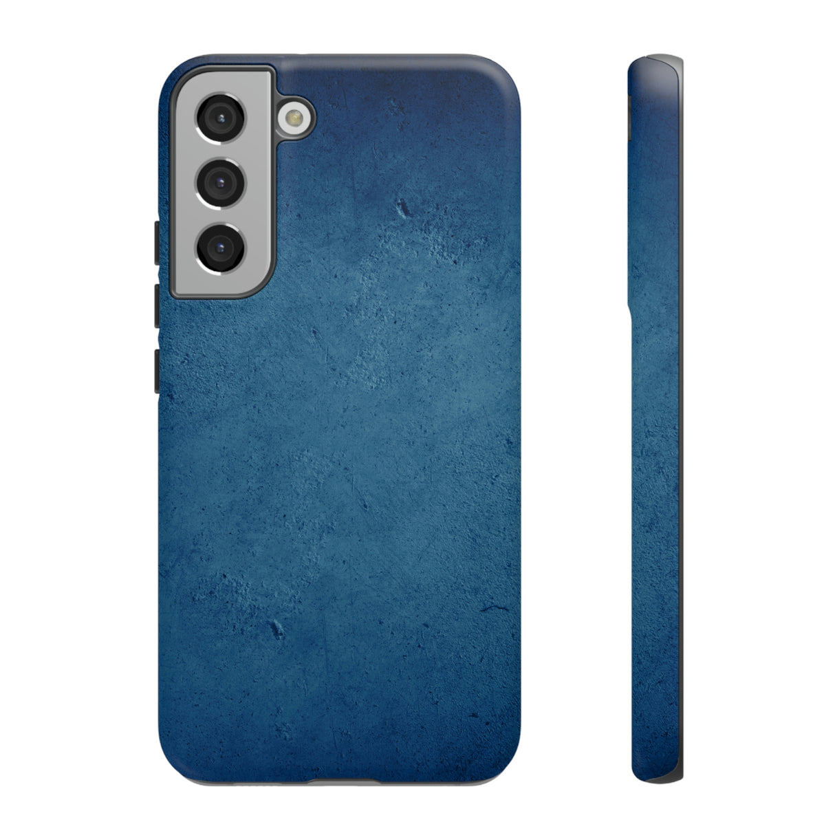 Blue Texture Android Case (Protective) Samsung Galaxy S22 Plus Matte Phone Case