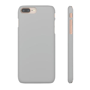 Gray iPhone Case (Slim) iPhone 8 Plus Matte Phone Case