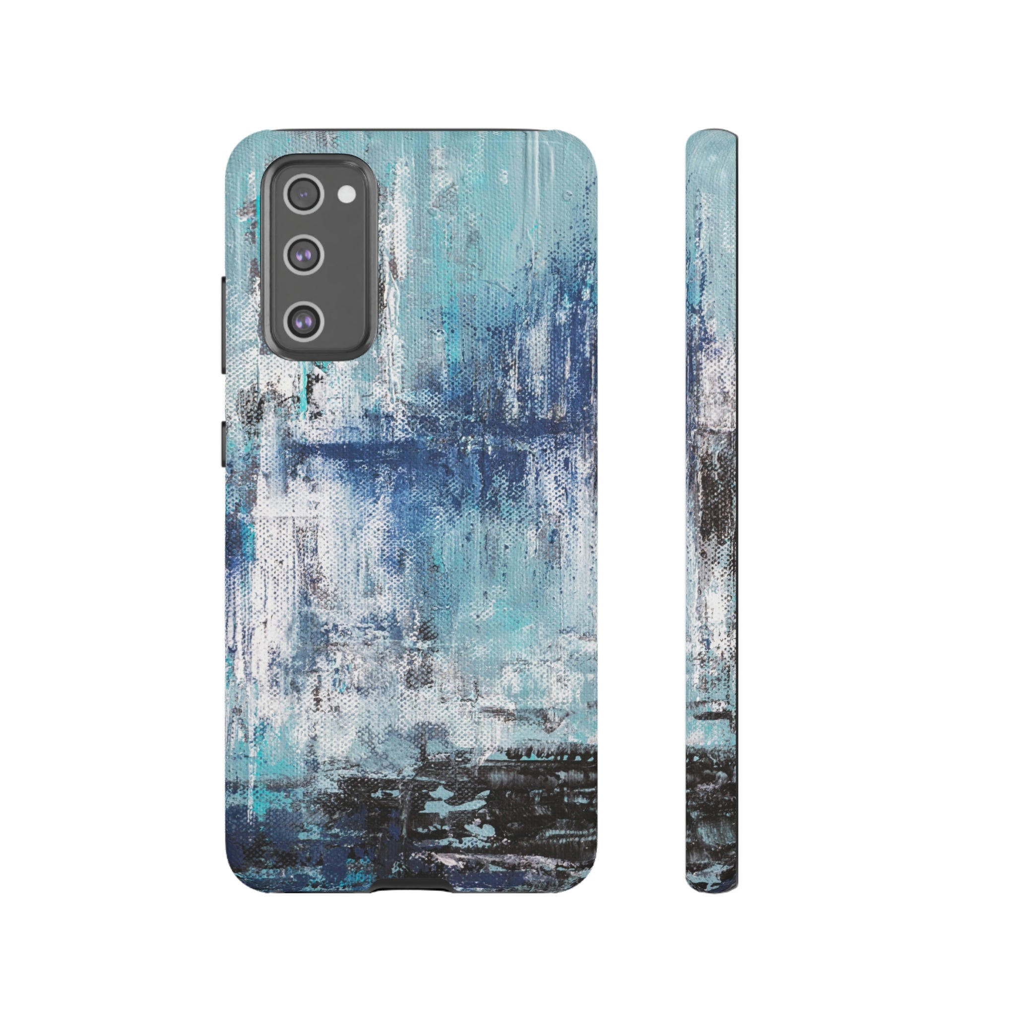 Blue Acrylic Android Case (Protective) Samsung Galaxy S20 FE Glossy Phone Case