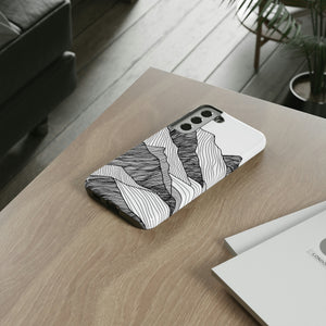 Mountain Line Art Android Case (Protective) Phone Case