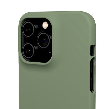 Camouflage Green iPhone Case (Slim) Phone Case