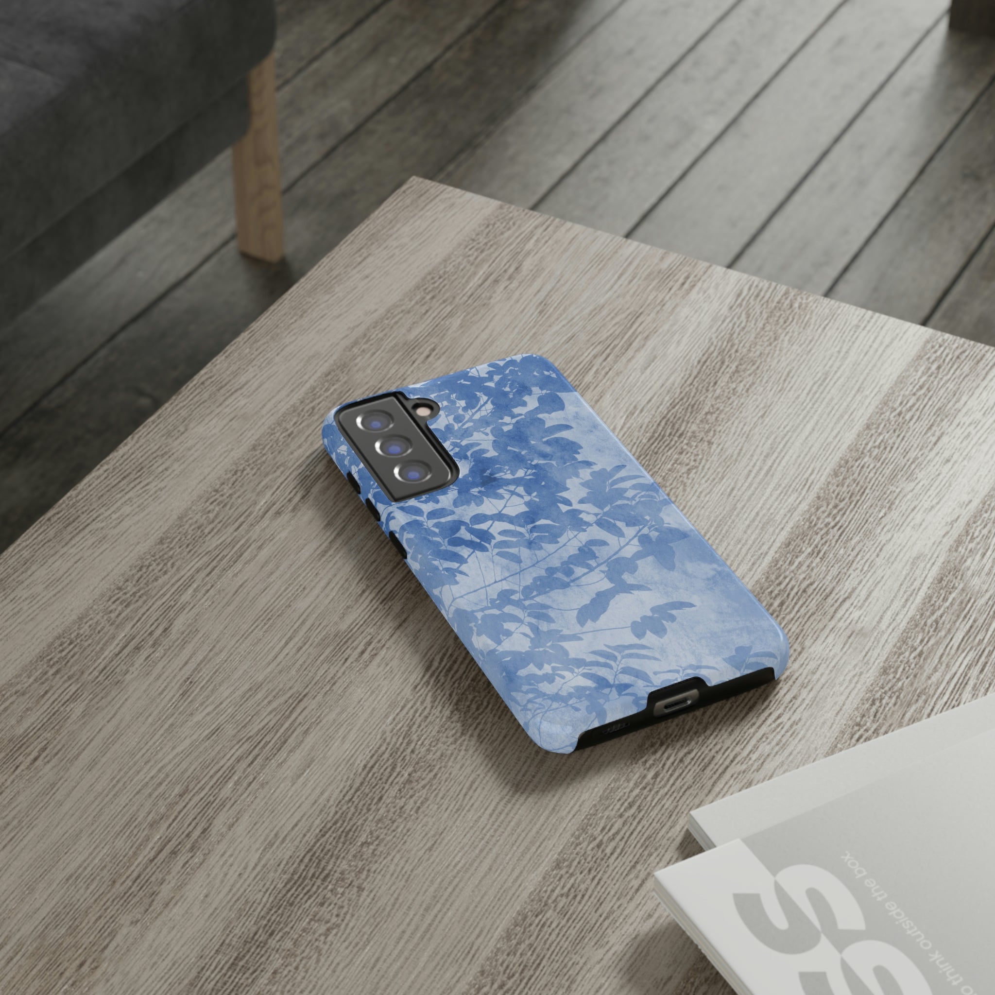 Blue Artistic Android Case (Protective) Phone Case