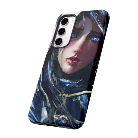 Paladin Girl Blue Eyes Android Case (Protective) Phone Case